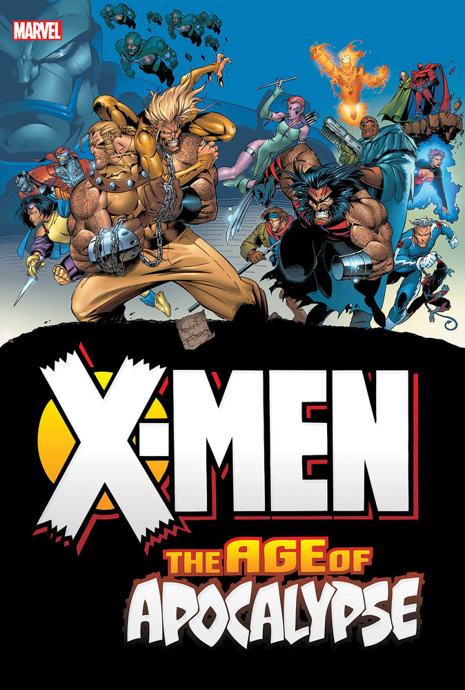 X-Men: Age Of Apocalypse Omnibus Joe Madureira Cover [New Printing 3, DM Only] - Graphic Novels - Image - Pop Weasel