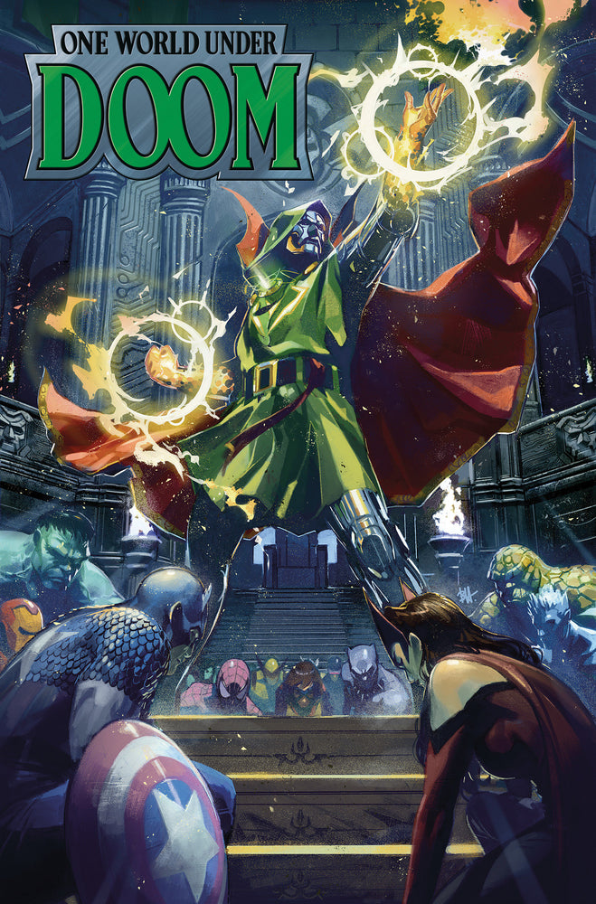 One World Under Doom Omnibus Ben Harvey Cover - Graphic Novels - Image - Pop Weasel