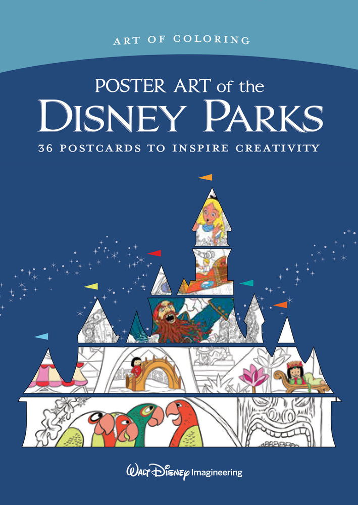 Art of Coloring: Poster Art of the Disney Parks - Books - Image - Pop Weasel