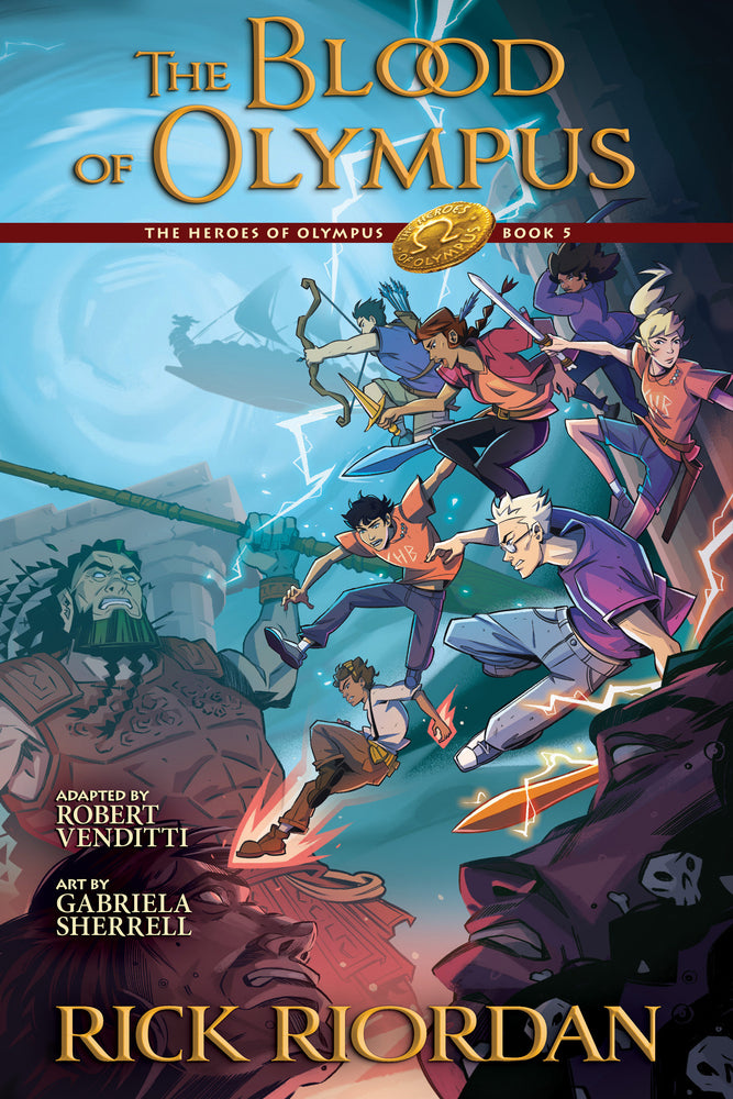 Heroes of Olympus, The, Book Five: The Blood of Olympus, The Graphic Novel - Graphic Novels - Image - Pop Weasel