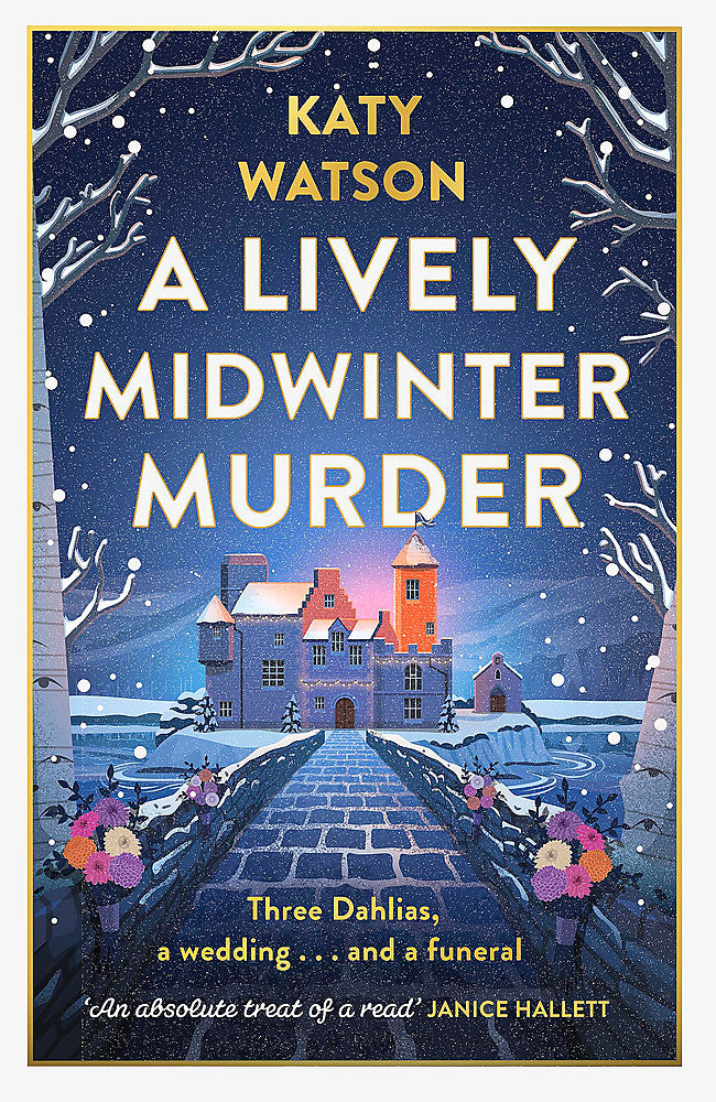 A Lively Midwinter Murder Three Dahlias, a wedding and a funeral  (A Three Dahlias Mystery) - Hard Cover - Books - Image - Pop Weasel
