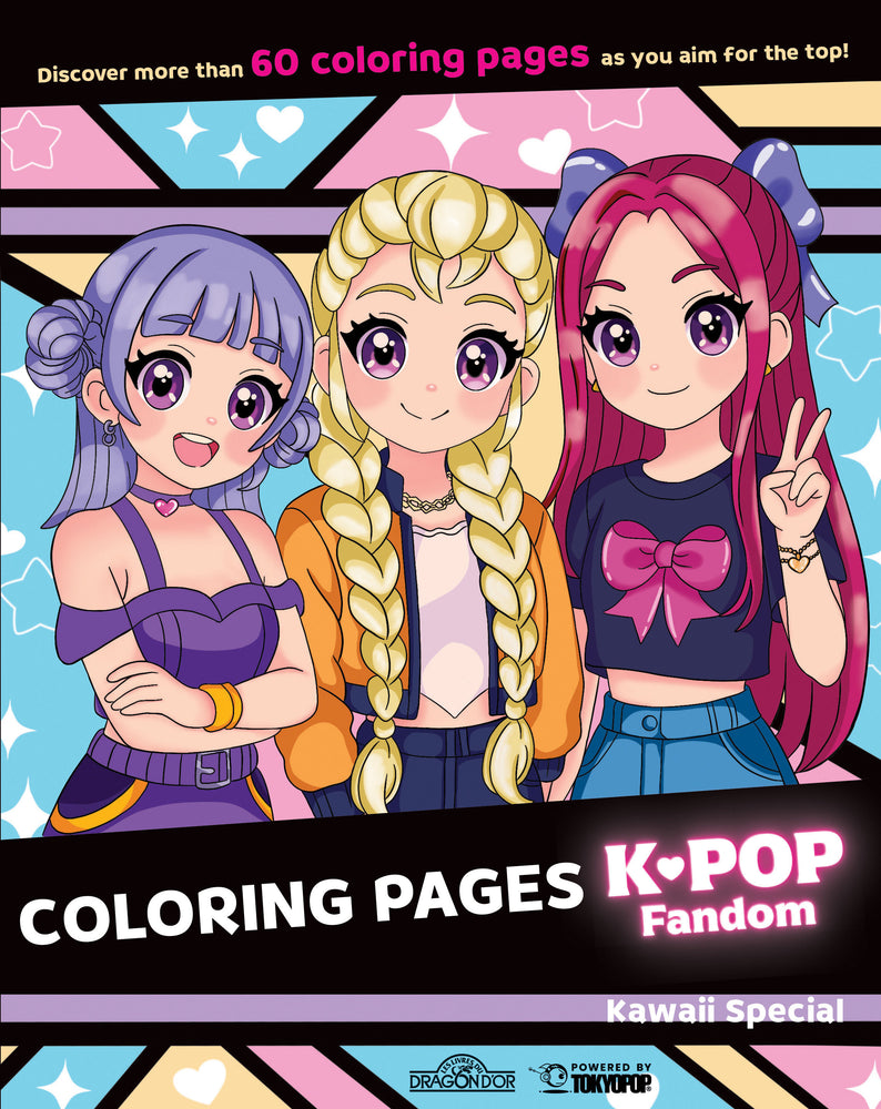 K-Pop Fandom Coloring Pages: Kawaii Special - Manga - Image - Pop Weasel