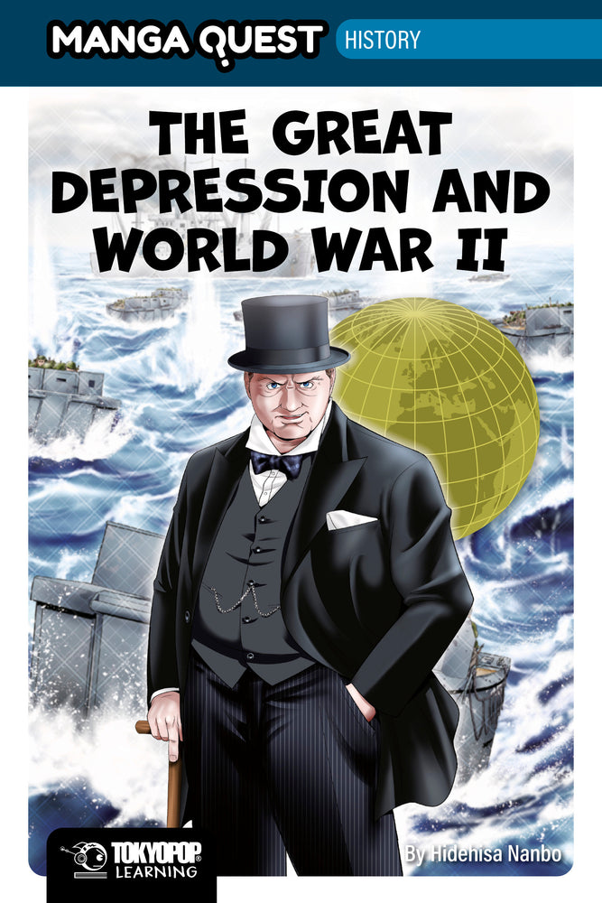 Manga Quest History: The Great Depression and WWII (Hardcover) - Manga - Image - Pop Weasel