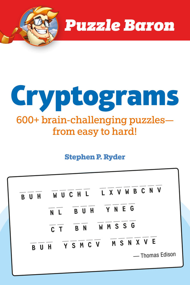 Puzzle Baron Cryptograms - Graphic Novels - Image - Pop Weasel