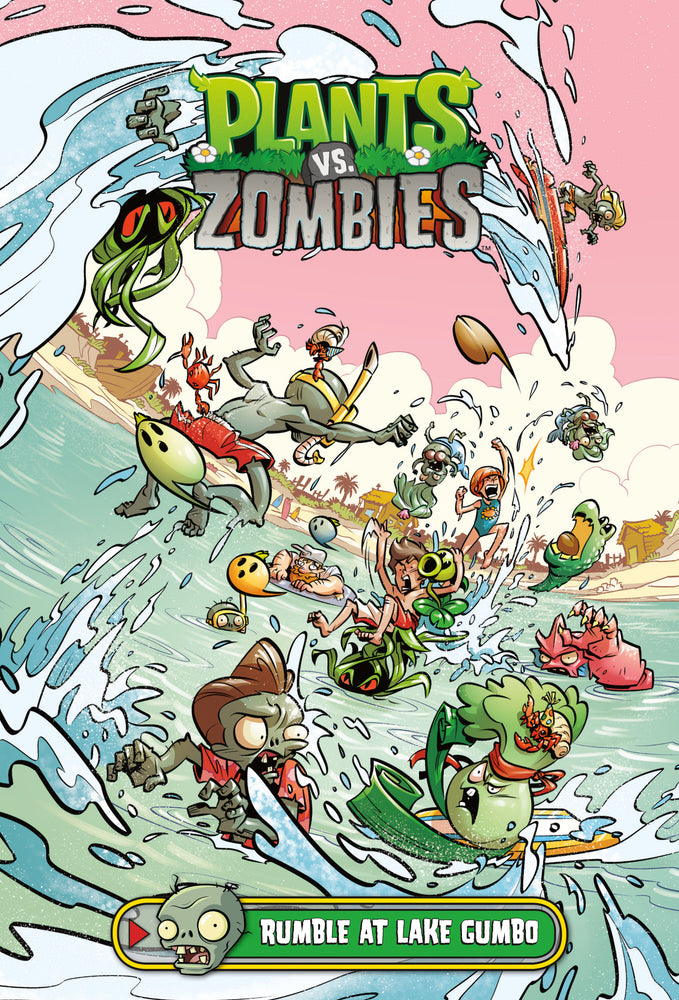 Plants vs. Zombies Volume 10: Rumble at Lake Gumbo | Hardcover - Graphic Novels - Image - Pop Weasel