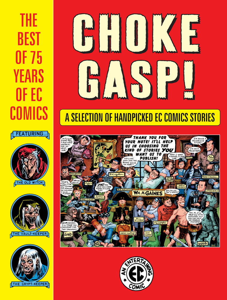 Choke Gasp! The Best of 75 Years of EC Comics | Hardcover - Graphic Novels - Image - Pop Weasel