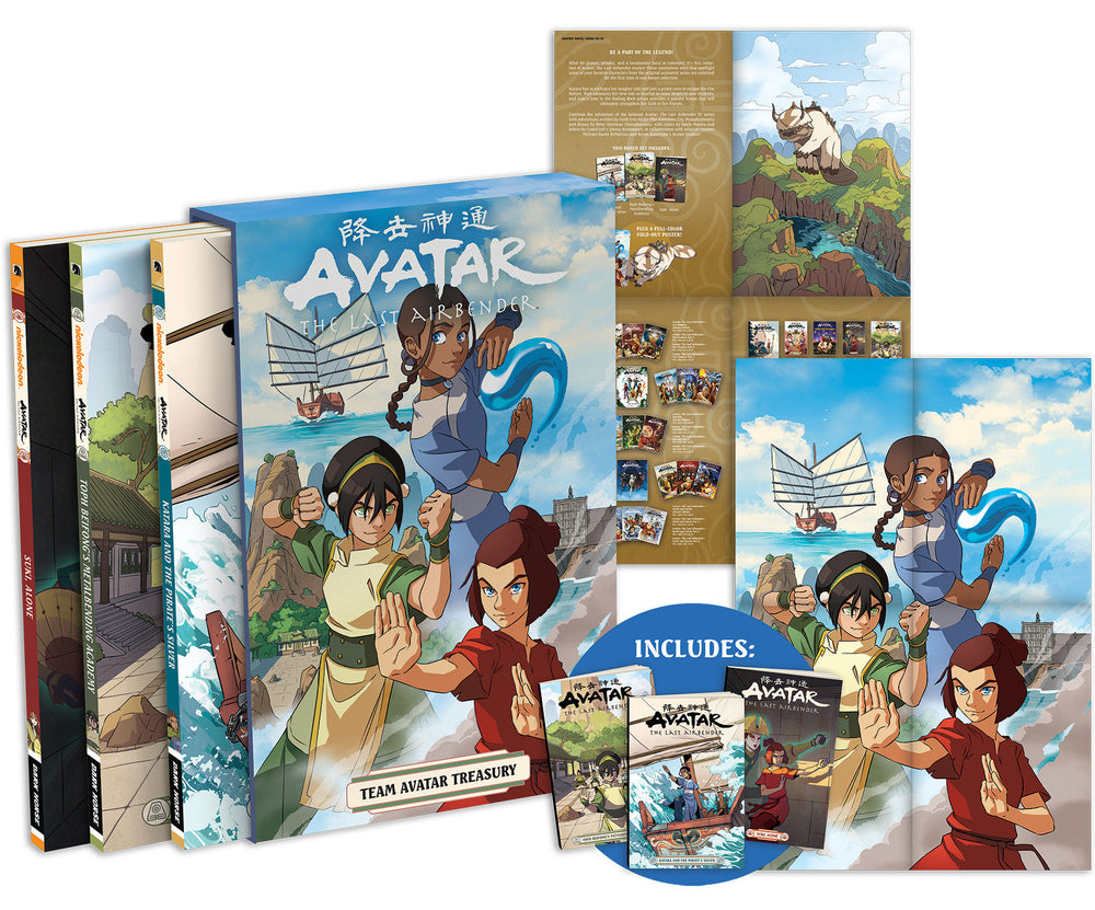 Avatar: The Last Airbender--Team Avatar Treasury Boxed Set (Graphic Novels) - Graphic Novels - Image - Pop Weasel