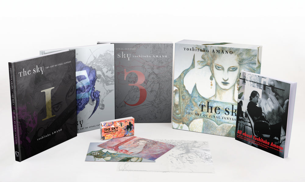 The Sky: The Art of Final Fantasy Boxed Set (Second Edition) - Hardcover Boxed Set - Image - Pop Weasel