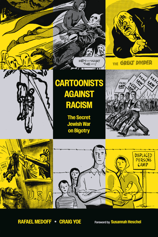 Cartoonists Against Racism: The Secret Jewish War on Bigotry - Graphic Novels - Image - Pop Weasel
