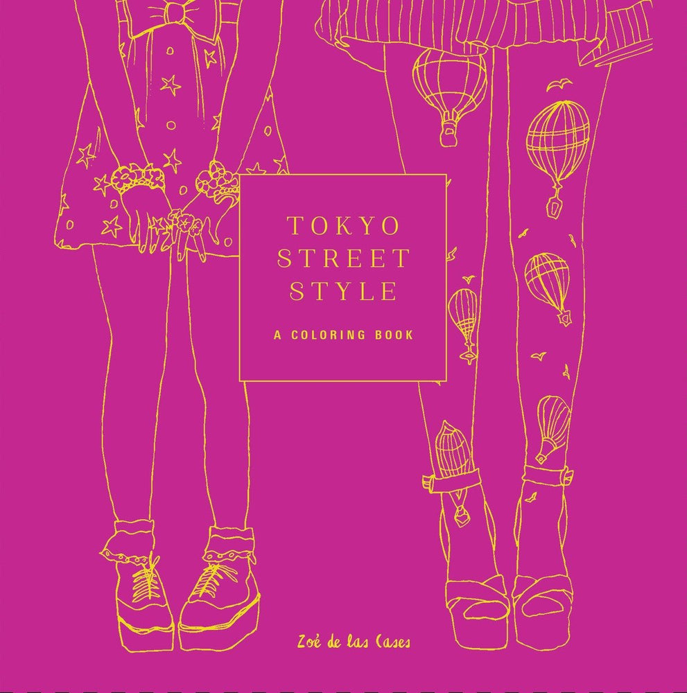 Tokyo Street Style - Colouring Book - Image - Pop Weasel