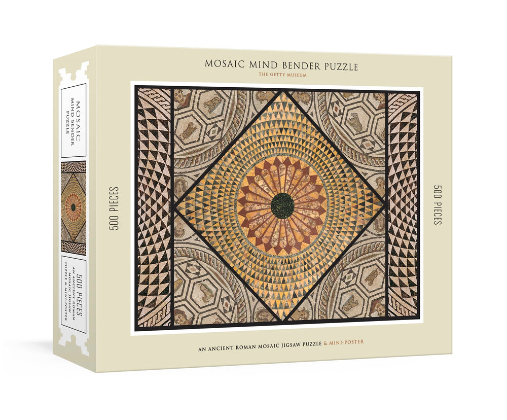 Mosaic Mind Bender 500-Piece Puzzle - Merchandise - Image - Pop Weasel