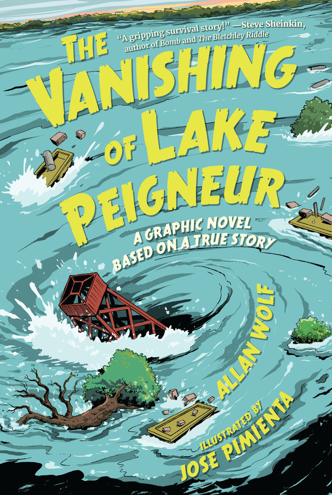 The Vanishing of Lake Peigneur: A Graphic Novel Based on a True Story - Graphic Novels - Image - Pop Weasel