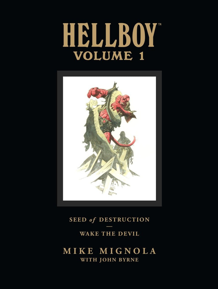 Hellboy Library Volume 1: Seed of Destruction and Wake the Devil | Hardcover - Graphic Novels - Image - Pop Weasel