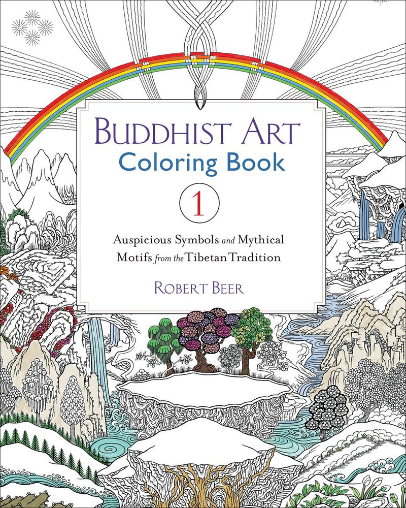 Buddhist Art Coloring Book 1 - Graphic Novels - Image - Pop Weasel