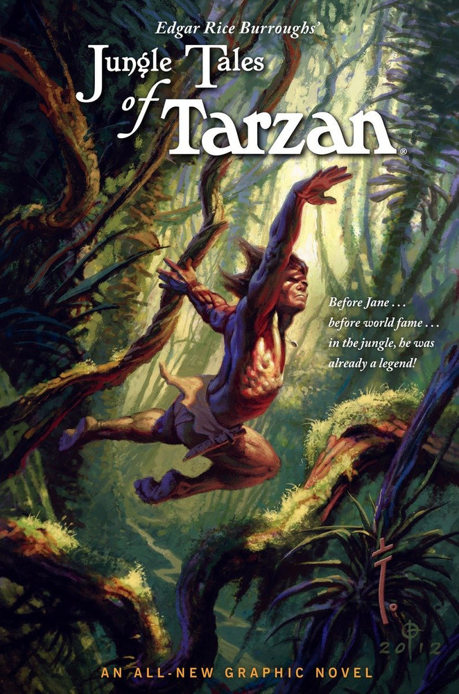 Edgar Rice Burroughs' Jungle Tales of Tarzan | Hardcover image - Graphic Novels - Image - Pop Weasel
