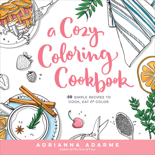 A Cozy Coloring Cookbook image