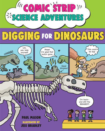 Comic Strip Science Adventures: Digging For Dinosaurs