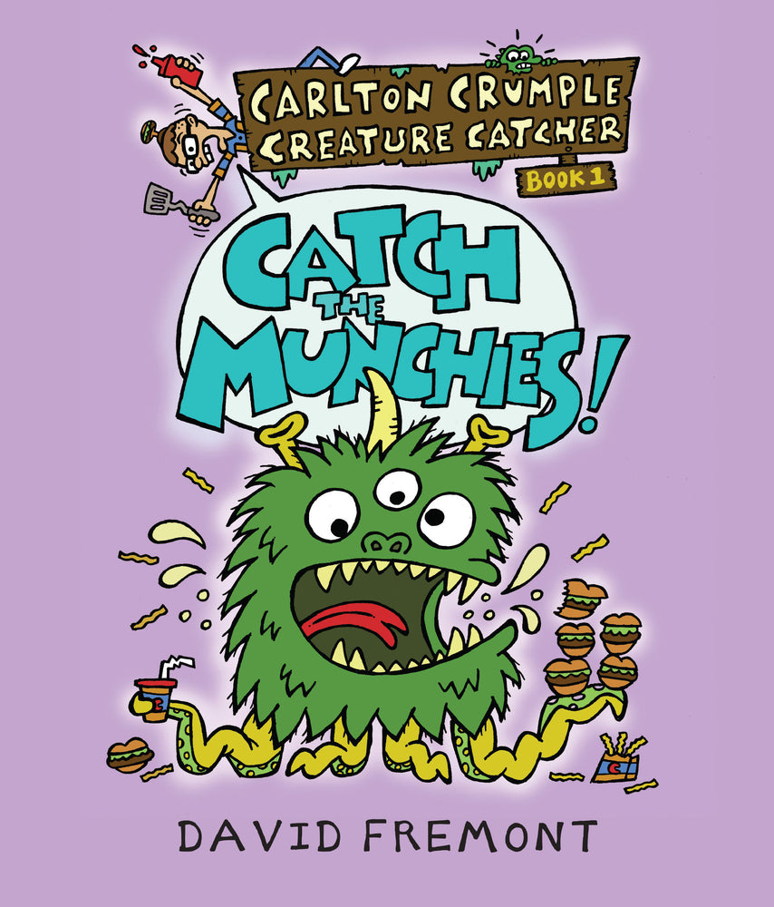 Carlton Crumple Creature Catcher 1: Catch the Munchies! | Hardcover image - Graphic Novels - Image - Pop Weasel