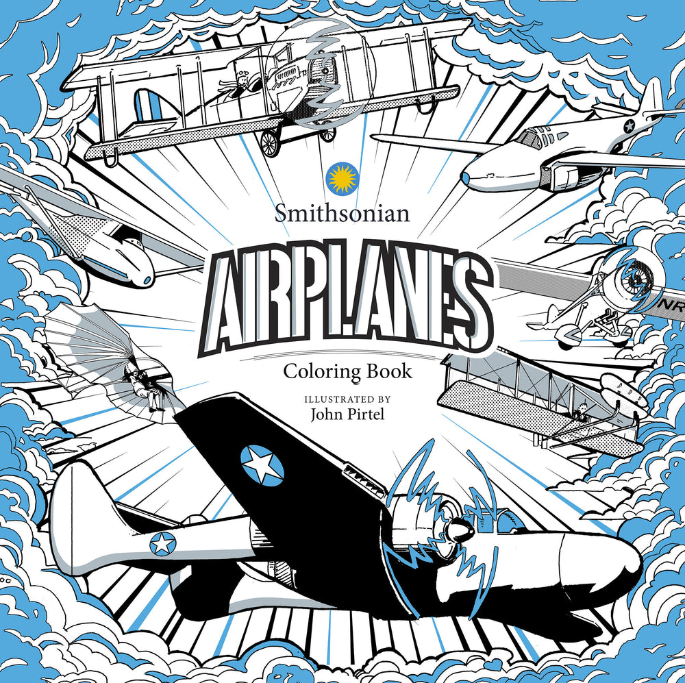 Airplanes: A Smithsonian Coloring Book image - Books - Image - Pop Weasel