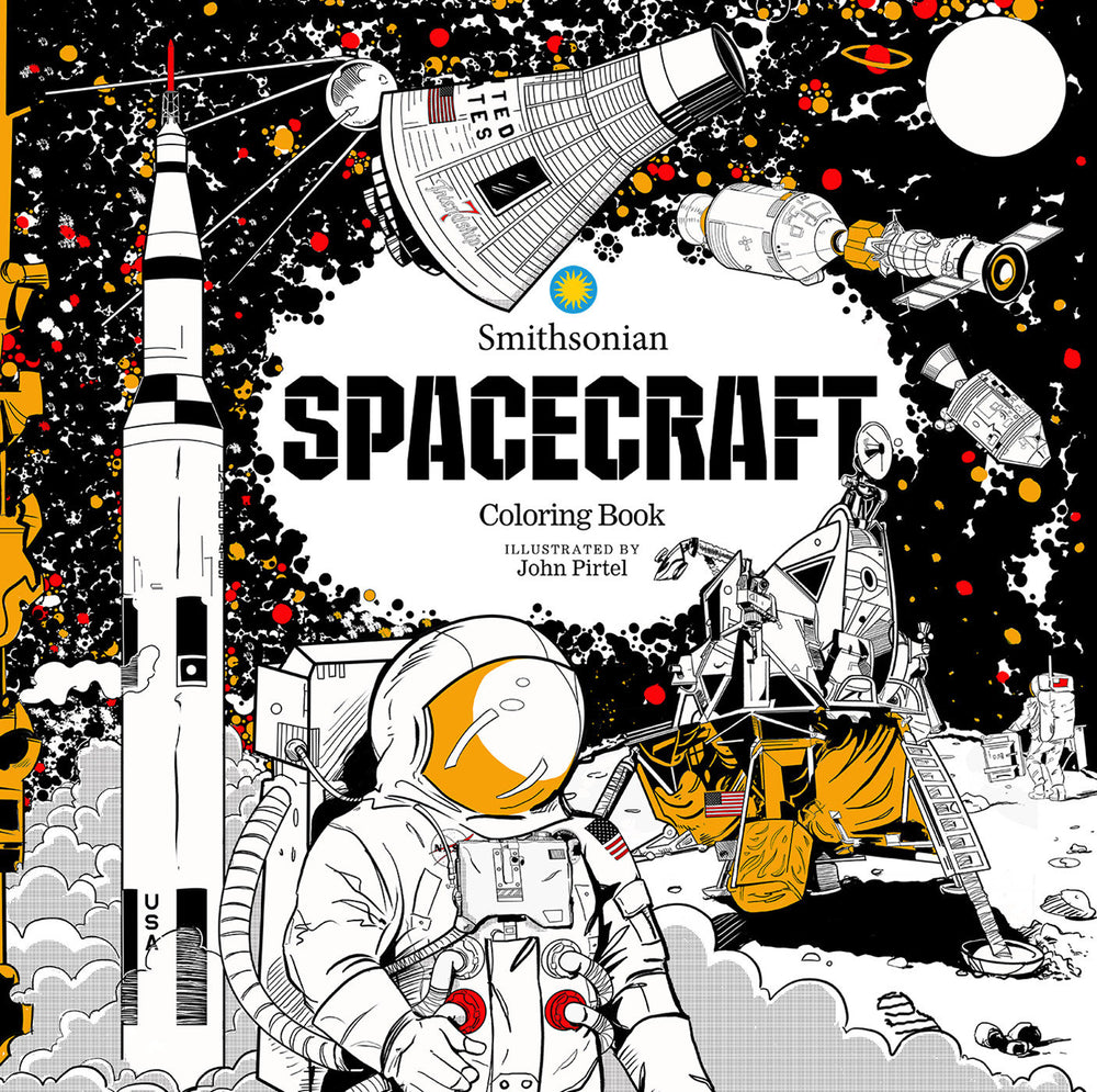 Spacecraft: A Smithsonian Coloring Book image - Books - Image - Pop Weasel