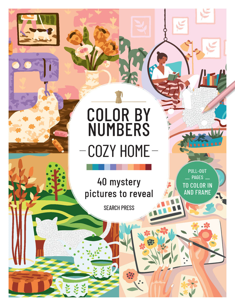 Color By Numbers Cozy Home - Graphic Novels - Image - Pop Weasel