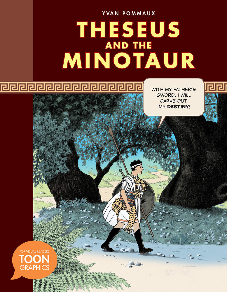 Theseus and the Minotaur (A Toon Graphic) | Hardcover image - Graphic Novels - Image - Pop Weasel
