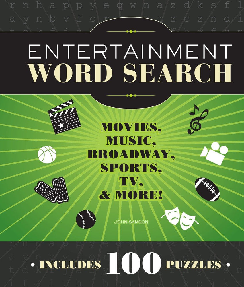 Entertainment Word Search image - Merchandise - Image - Pop Weasel