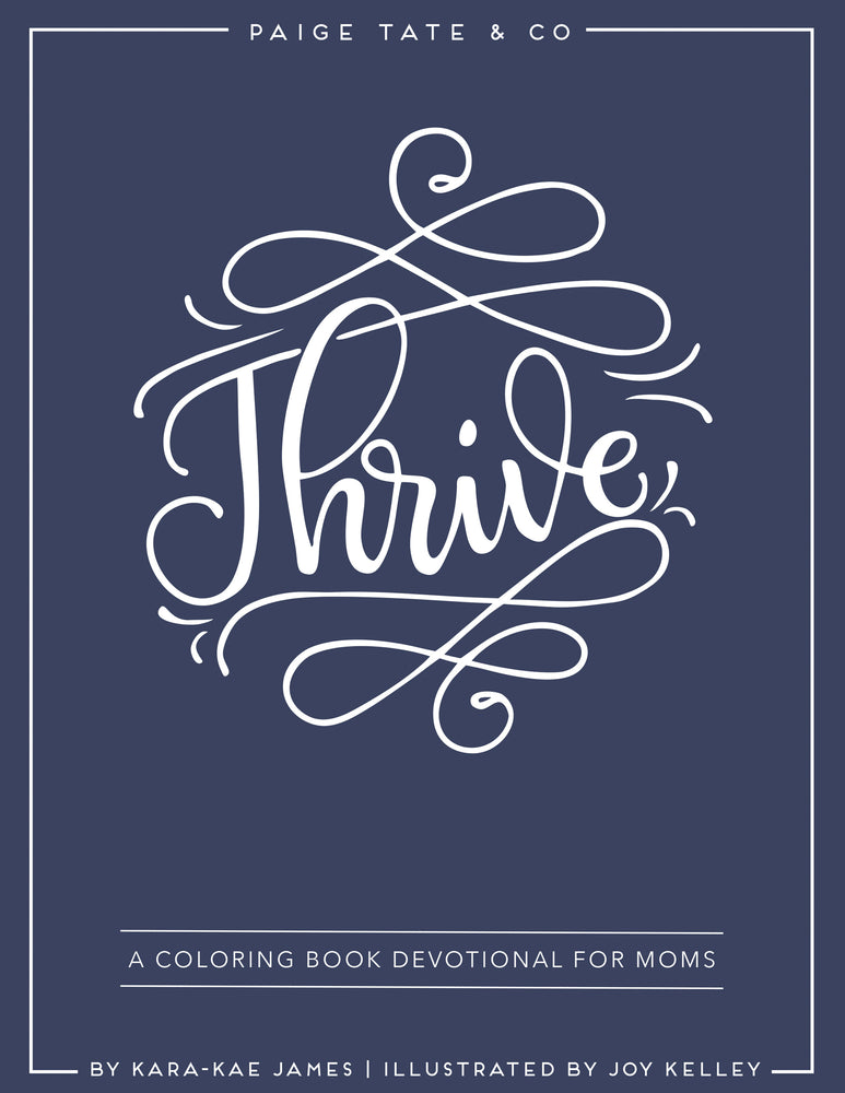 Thrive: A Coloring Book Devotional For Moms (Journaling and Creative Worship) image - Graphic Novels - Image - Pop Weasel