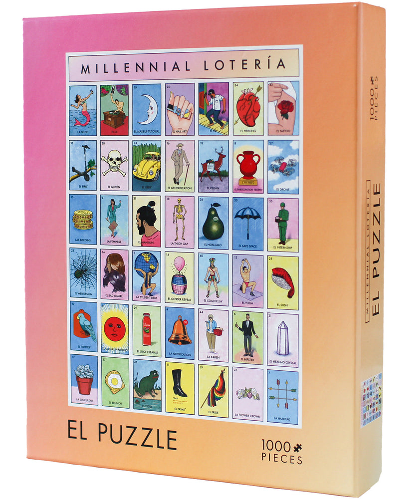 Millennial Lotería: El Puzzle image - Merchandise - Image - Pop Weasel