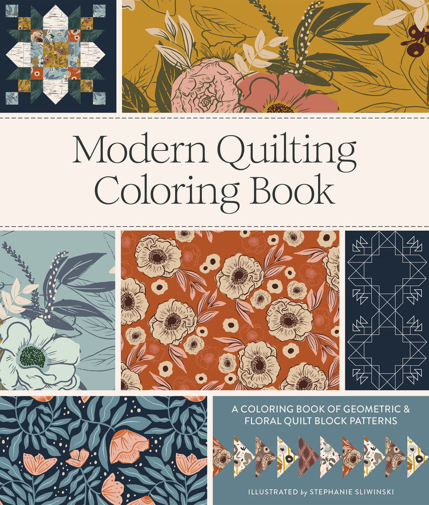 Modern Quilting Coloring Book image - Graphic Novels - Image - Pop Weasel