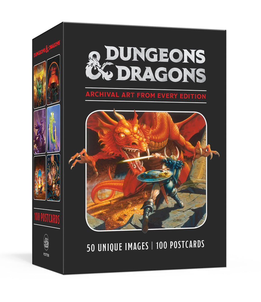 Dungeons & Dragons 100 Postcards: Archival Art from Every Edition - Stationery - Image - Pop Weasel