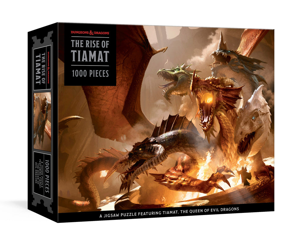 The Rise of Tiamat Dragon Puzzle (Dungeons & Dragons) image - Merchandise - Image - Pop Weasel