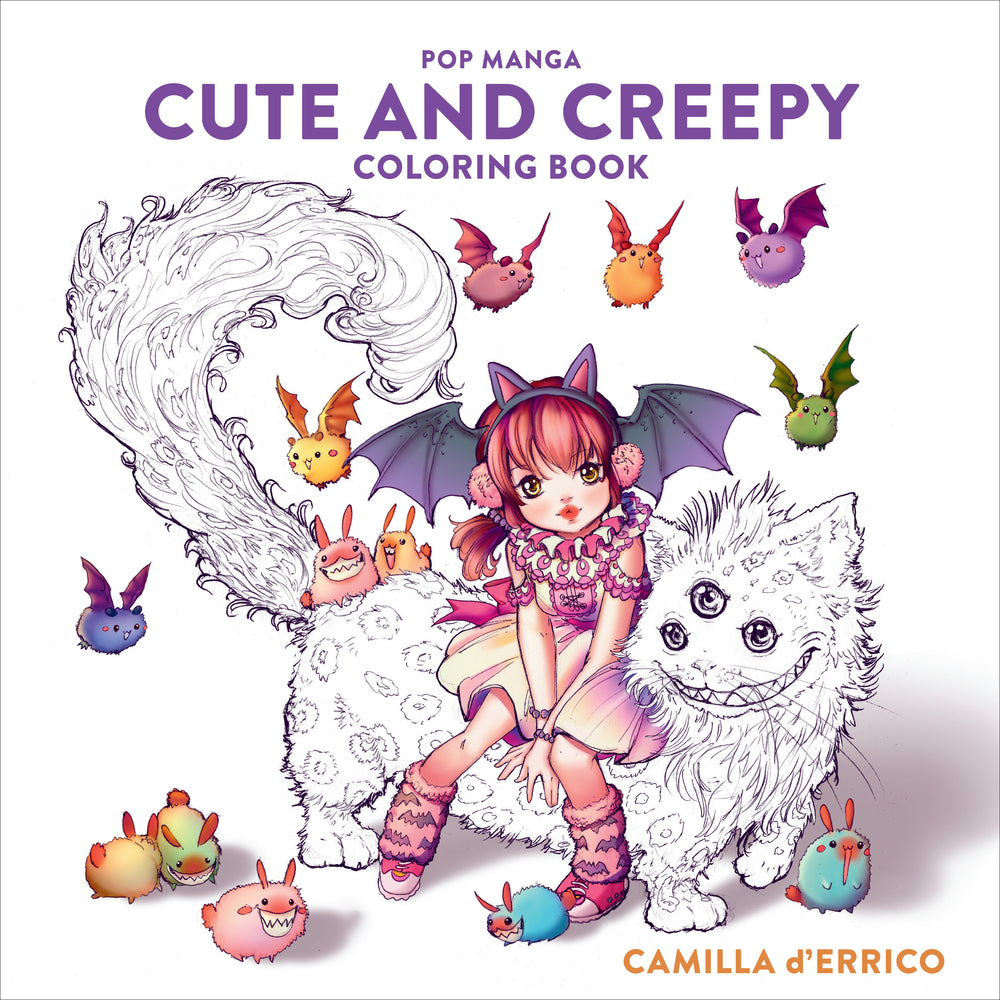 Pop Manga Cute and Creepy Coloring Book image - Manga - Image - Pop Weasel