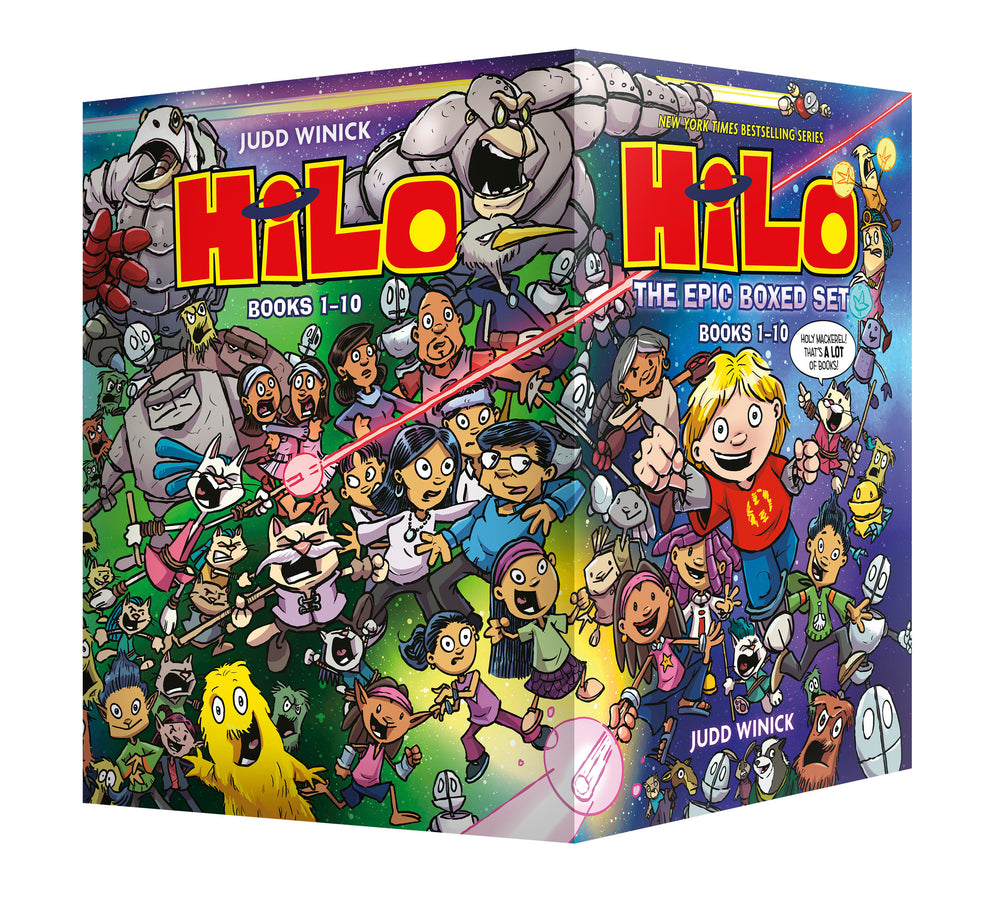 Hilo: The Epic Boxed Set (Books 1-10) - Hardcover Boxed Set - Image - Pop Weasel