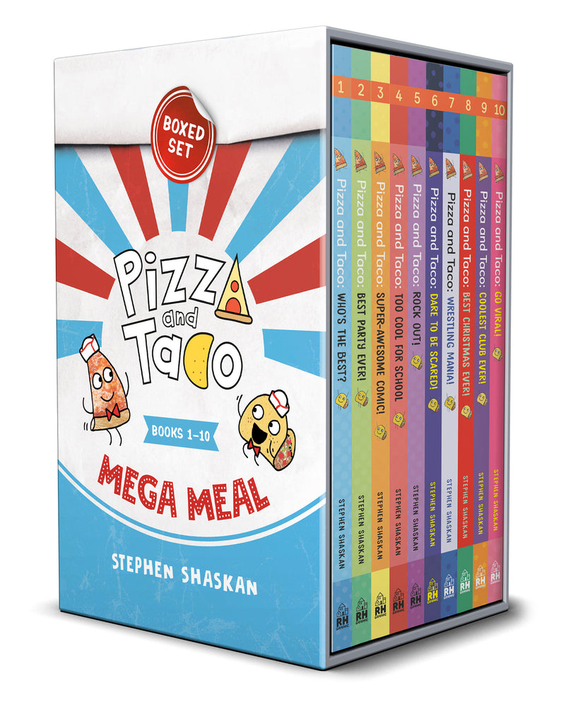 Pizza and Taco Mega Meal Boxed Set (Books 1-10) - Hardcover Boxed Set - Image - Pop Weasel