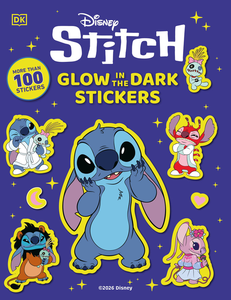 Disney Stitch Glow in the Dark Ultimate Sticker Book - Graphic Novels - Image - Pop Weasel