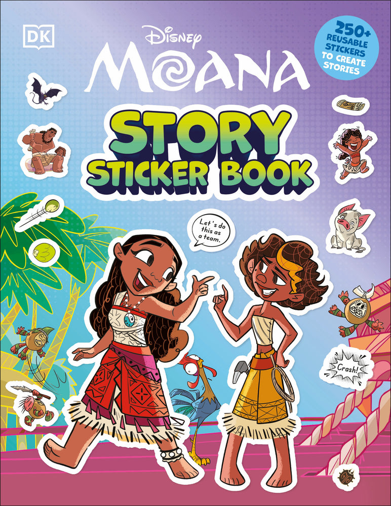 Disney Moana Story Sticker Book - Graphic Novels - Image - Pop Weasel