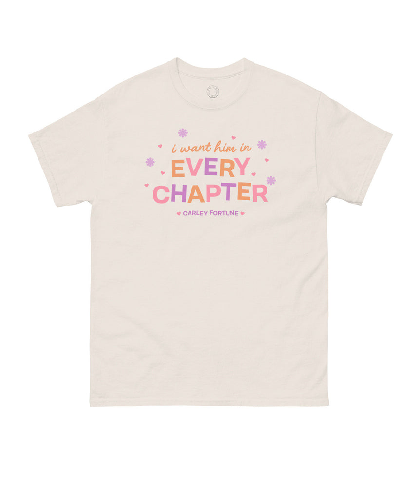 Carley Fortune: Every Chapter Unisex T-shirt Medium - Clothing - Image - Pop Weasel
