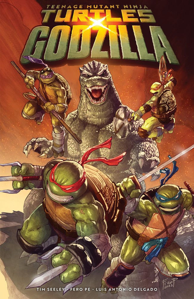Teenage Mutant Ninja Turtles x Godzilla - Graphic Novels - Image - Pop Weasel