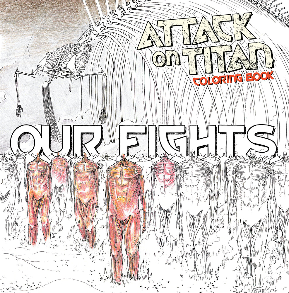Attack on Titan Coloring Book 2: Our Fights - Manga - Image - Pop Weasel