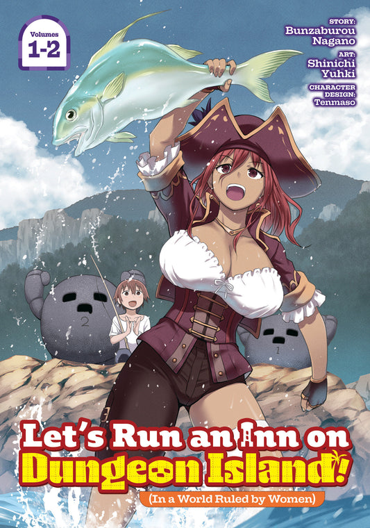 Let's Run an Inn on Dungeon Island! (In a World Ruled by Women) (Omnibus) Vol. 1-2