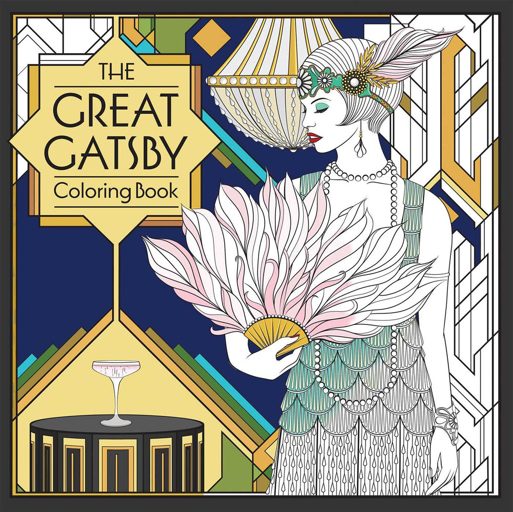 Pop Weasel Image of The Great Gatsby Coloring Book - Books - Image - Pop Weasel
