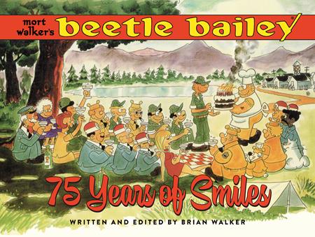 Mort Walkers Beetle Bailey  | Hardcover 75 Years Of Smiles - Image - Graphic Novels - Image - Pop Weasel