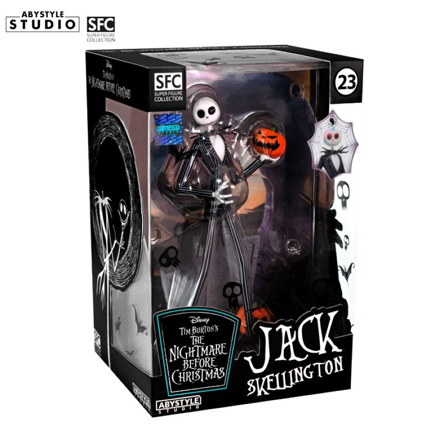Image Pop Weasel - Image 6 of The Nightmare Before Christmas - Jack Skellington 1:10 Scale Figure - ABYstyle - Statue - Image - Pop Weasel