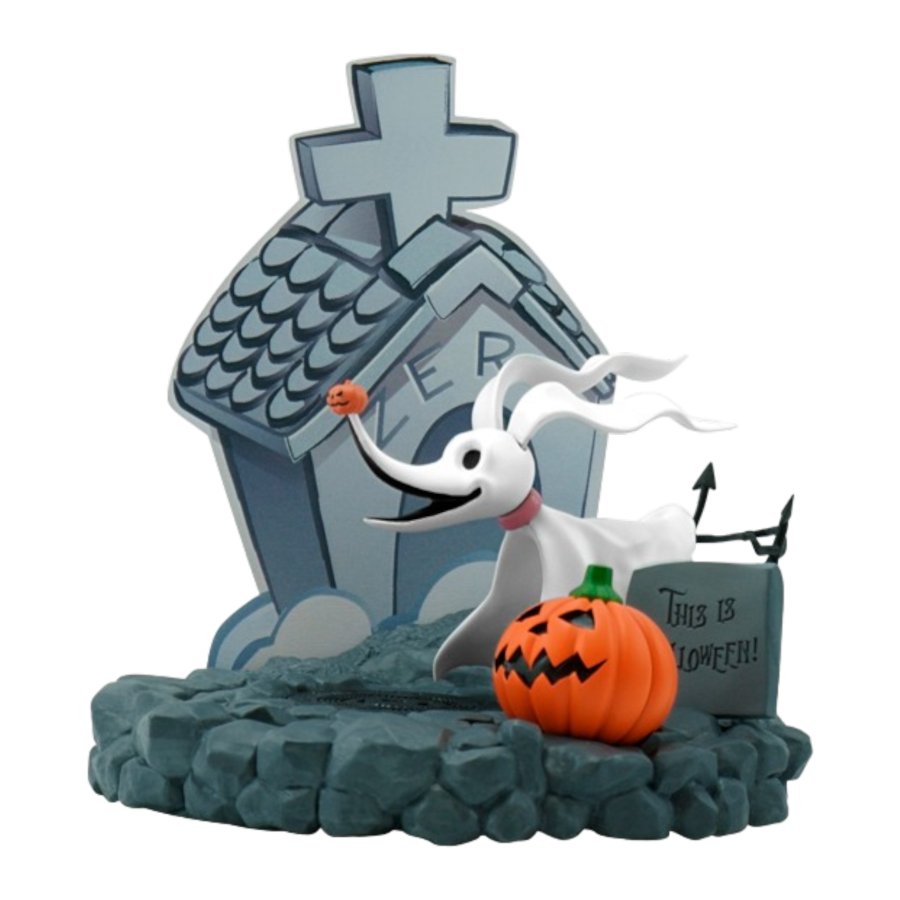 The Nightmare Before Christmas - Zero 1:10 Scale Figure - ABYstyle - Statue - Image - Pop Weasel