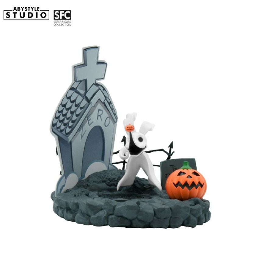 Image Pop Weasel - Image 2 of The Nightmare Before Christmas - Zero 1:10 Scale Figure - ABYstyle - Statue - Image - Pop Weasel