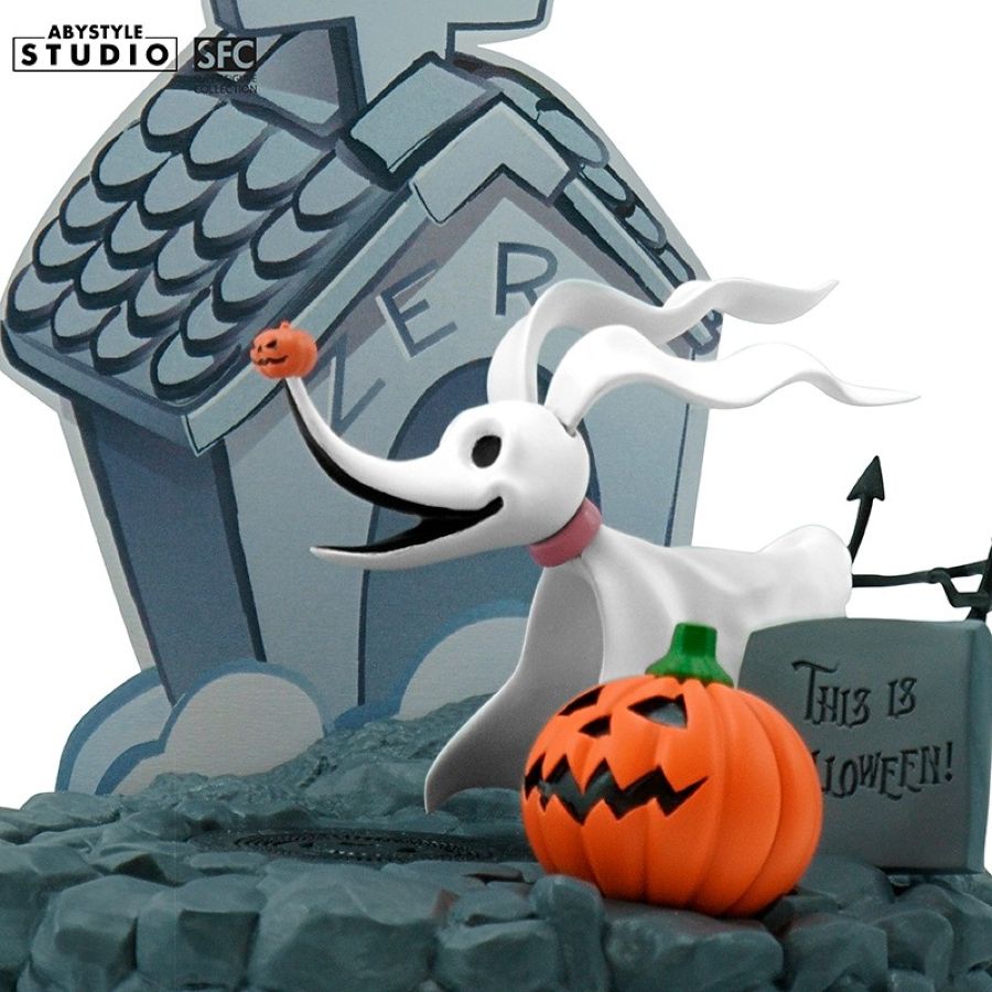 Image Pop Weasel - Image 4 of The Nightmare Before Christmas - Zero 1:10 Scale Figure - ABYstyle - Statue - Image - Pop Weasel