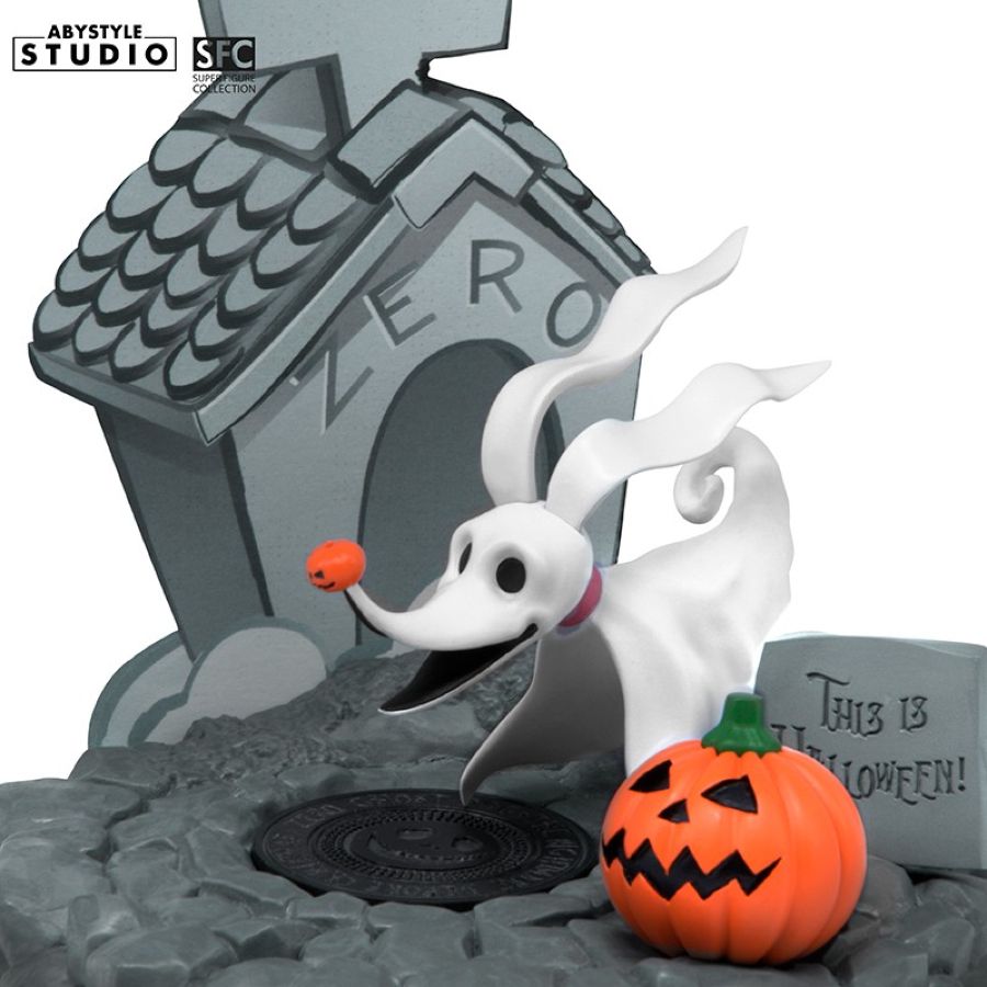 Image Pop Weasel - Image 5 of The Nightmare Before Christmas - Zero 1:10 Scale Figure - ABYstyle - Statue - Image - Pop Weasel