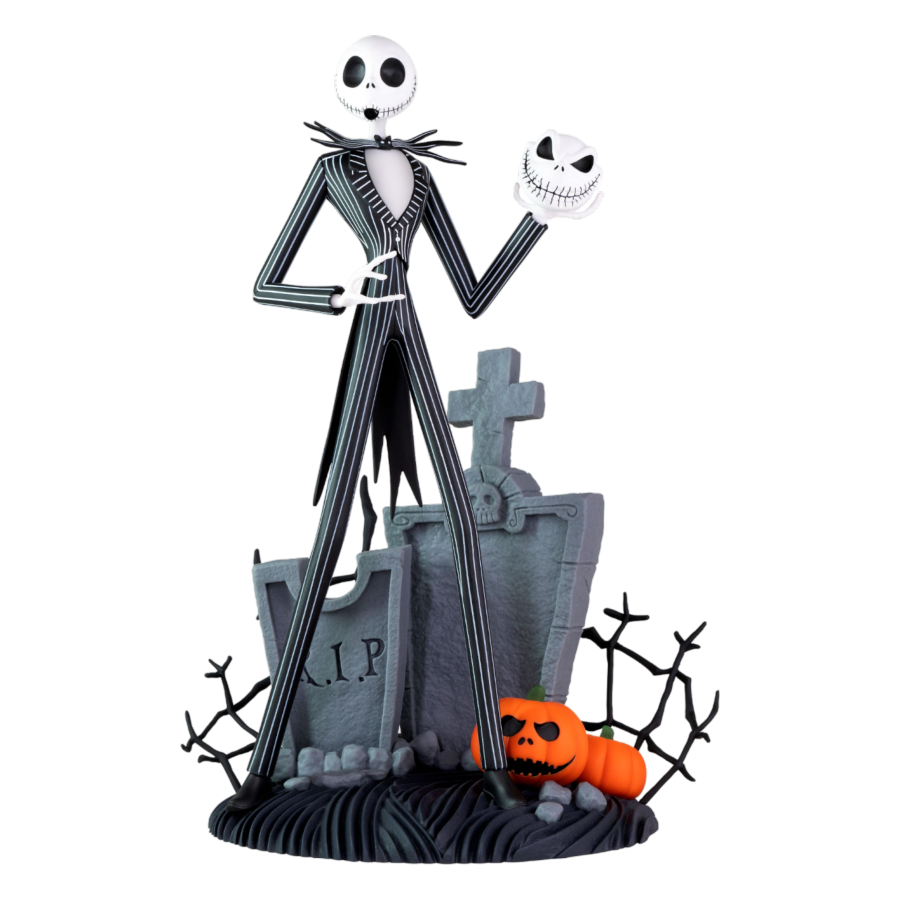 The Nightmare Before Christmas - Jack Scary Smiling Face 1:10 Scale Figure - ABYstyle - Statue - Image - Pop Weasel
