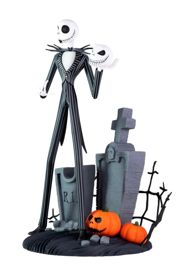 Image Pop Weasel - Image 2 of The Nightmare Before Christmas - Jack Scary Smiling Face 1:10 Scale Figure - ABYstyle - Statue - Image - Pop Weasel